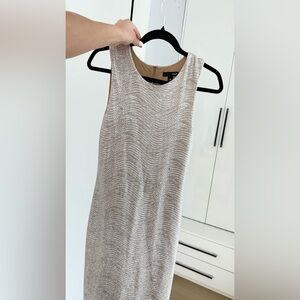 Aqua Shimmering Silver Sleeveless Blouse